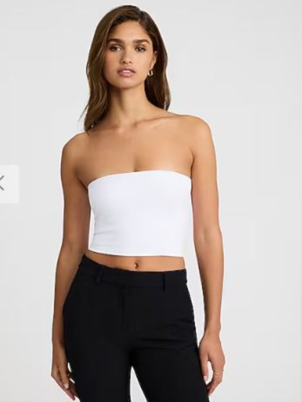 Express Body Contour High Compression Cropped Tube Top